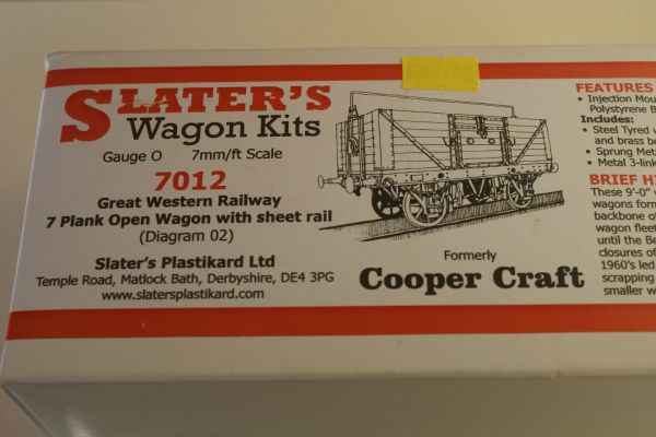 Slaters 7012 wagon kit